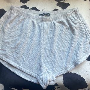 brandy melville gray cheeky shorts